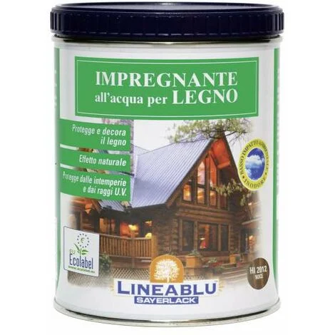 Blu Sayerlack Impregnante per Esterni - Teak - 2,5 l