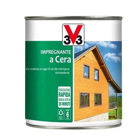 Impregnante a Cera Noce Medio 0,75 LT