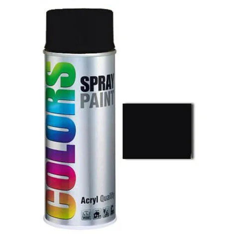 Motip Dupli Bombolette Spray - Nero Opaco - 400 ML