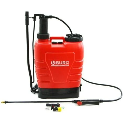 POMPA 16 LT A SPALLA-ZAINO NEBULIZZATORE IRRORATRICE 16 POMPANTE IN NYLON CON UGELLI