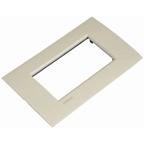 Placca 4 posti Sabbia Bticino Living Air LNC4804SB