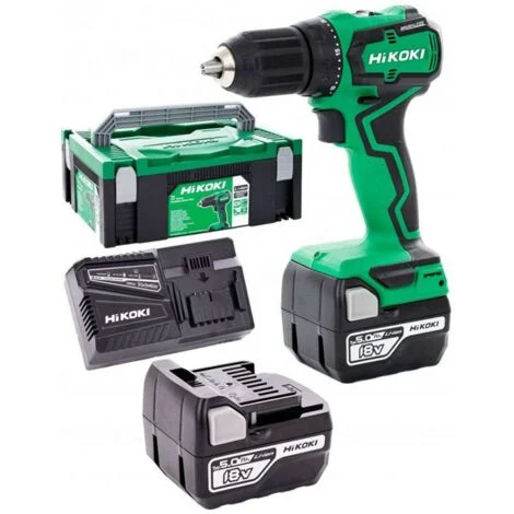 Hikoki DS18DDWPZ trapano-avvitatore elettrico nero e verde