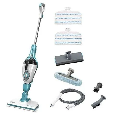 Black &amp Decker Black + Decker FSMH1321-QS Balai vapeur avec Nettoyeur à main 1300 W