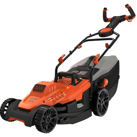 Black & decker rasaerba a filo 1600w, 38cm con impugnatura easysteer bemw471es-qs