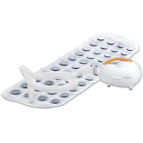 medisana MBH Massaggiatore a bolle d'aria, Vasca da bagno con tappetino a bolle d'aria, Tappetino idromassaggio, Incl. dispenser di aromi, 3 livelli di intensità, Funzione timer