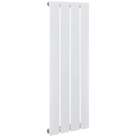 vidaXL Termosifone Radiatore Bianco 311mm x 900mm