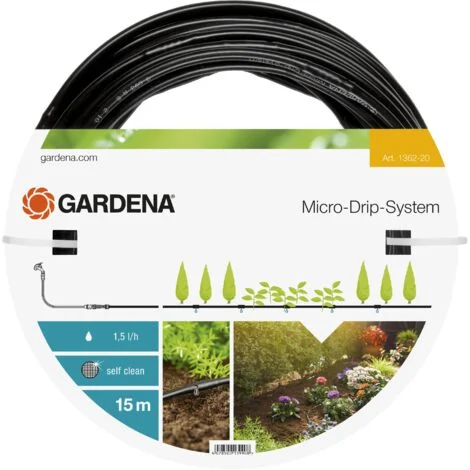 GARDENA Tubo gocciolante da 4,6 mm (3/16") 15 m (1362-20)