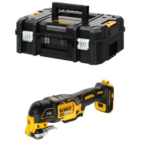 DeWalt DCS 355 NT Oscillatore a batteria 18V Brushless + TSTAK + 29 pezzi di accessori - senza batteria, senza caricabatteria