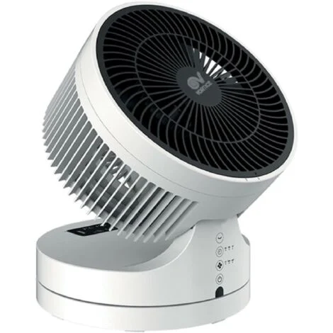 Vortice nordik ventilatore da tavolo oscillante 45w in plastica colore bianco 0000060445
