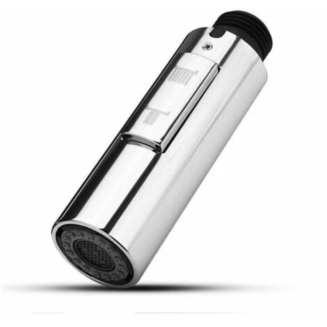 Ulisem Universal G 1/2 Rubinetto da cucina, doccetta estraibile di ricambio, doccetta regolabile, soffione doccia per miscelatore bagno/cucina, finitura cromata