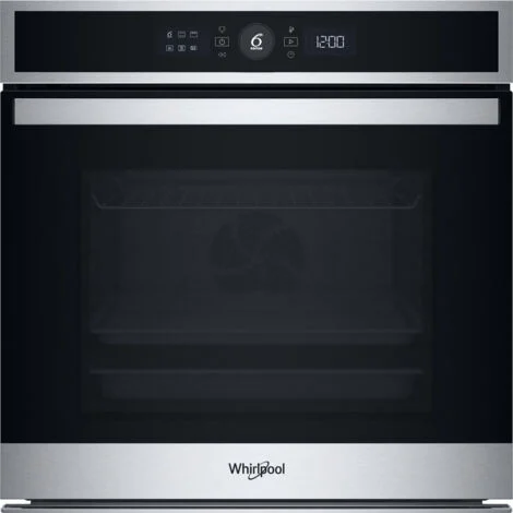 Whirlpool WOI4IS8PM0SXA Forno multifunzione Inox 17 funzioni Pizza310° Cook4 Steam+ classe A+ 73Lt, Pirolisi + Idrolisi. Dimensione del forno: Media, Tipo di forno: Forno elettrico, Capacità intern...