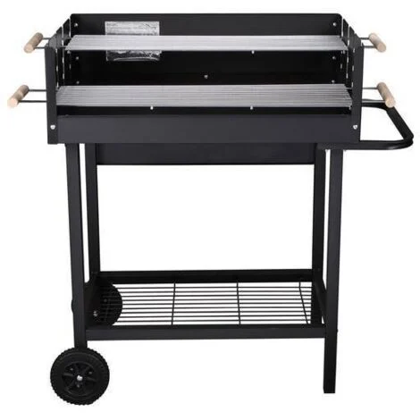 BARBECUE A CARBONELLA PARTY GRILL IN METALLO NERO