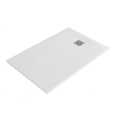 Piatto Doccia 80x150 in Mineralmarmo® - Colore: Granito Bianco (Senza Piletta)