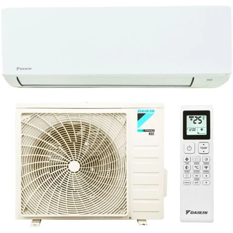 Climatizzatore Daikin 9000 BTU 2,5 kW R32 A++/A+ Monosplit Inverter, Design Elegante e Funzioni Avanzate