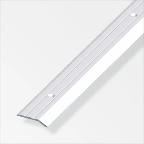profilo terminale 30x5 alluminio argento for. - 1 metro.