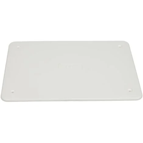 poly pool - coperchio per scatola di derivazione da incasso dimensione 153 x 98 mm bianco