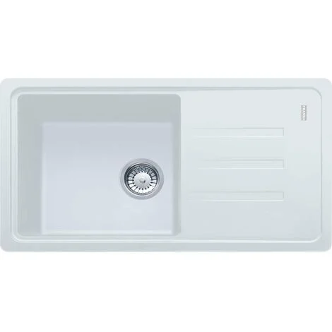 Franke Malta - Lavello in fragranite BSG 611-78/39, 78x44 cm, bianco-ghiaccio 114.0440.907