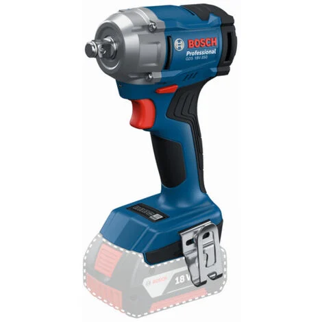 Avvitatore a impulsi a batteria Bosch GDS 18V-350 senza batteria e caricabatterie nella confezione