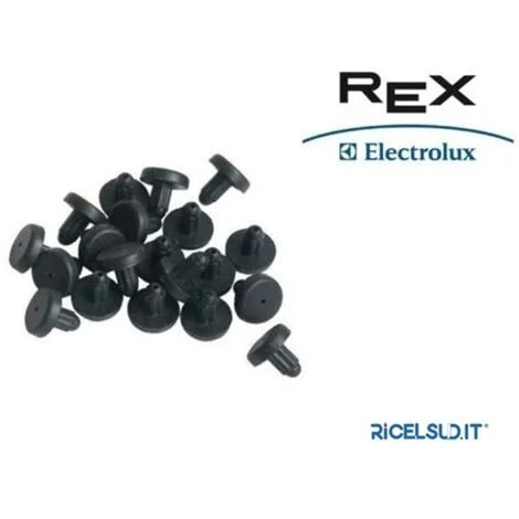 KIT 20 GOMMINI GRIGLIA PIANO COTTURA REX ELECTROLUX CUCINA : -50284009003pz 12