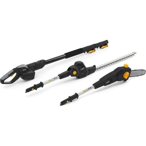 Potatore telescopico multifunzione sega tagliasiepe batteria litio 20V Alpina AMT 20 Li Kit