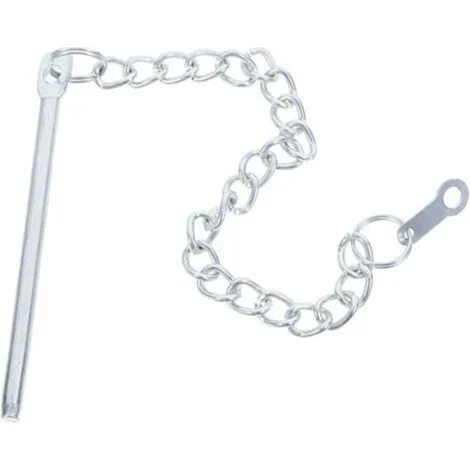 Accessori per ombrelloni da giardino con cinghia di fissaggio, catena metallica, compatibili con ombrelloni a braccio e altri modelli.