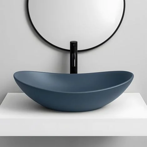 LAVABO DA APPOGGIO REA ROYAL BLUE