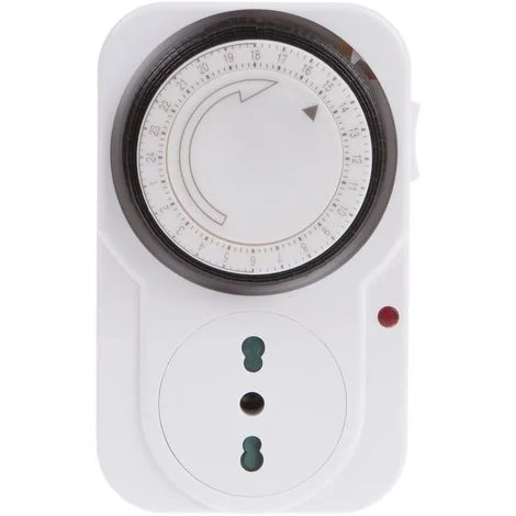 PRESA ELETTRICA TEMPORIZZATORE PROGRAMMABILE TIMER OROLOGIO 220V 16A ANALOGICO