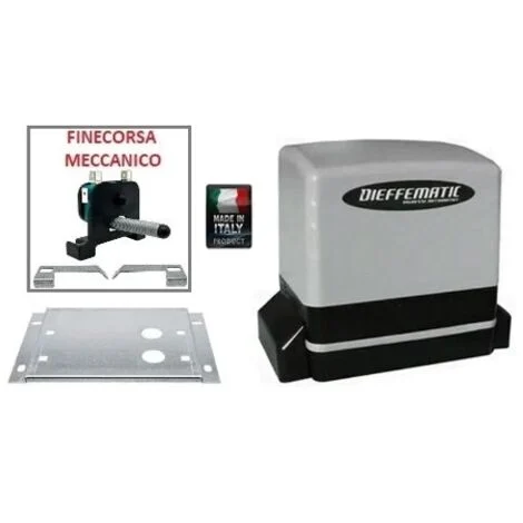 Motore 600kg Cancello Scorrevole Operatore A Binario Pignone Cremagliera 230v 220v