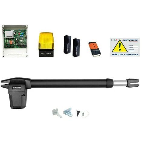 Kit Bhr 1 Anta Sx Max 4mt Corsa 600 Battente 220v 230v Automazione Apri Cancello