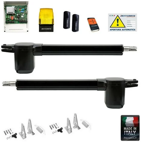Kit Bhe 400 Cancello 2 Ante Battente Automatico Elettrico Bracci 230v 220v Dfm