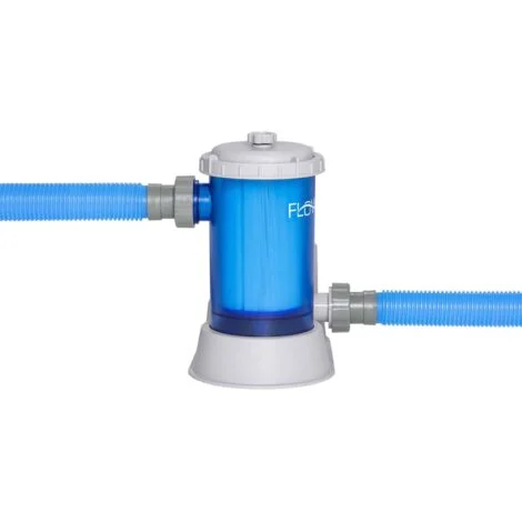 Pompa Filtro a Cartuccia per Piscine Fuori Terra Bestway 5.678 l/h Trasparente