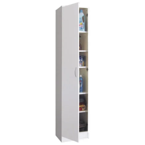 Colonna Tuttopiani 1 Anta cm.187x40x36 colore Bianco