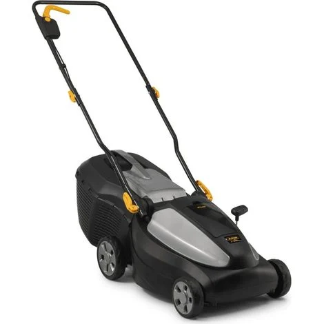 Alpina AL 3820 Li Kit Tagliaerba A Batteria, 2 Batt. 20V 4 Ah + Caric., 38 cm – Sacco 40 L, Regolaz. Central. 6 Posiz. – Ideale Per Giardini Compatti