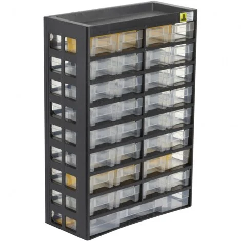 Casier 33 Tiroirs Allit Varioplus Organisation Optimale Pour Petites Pièces - Allit Ag