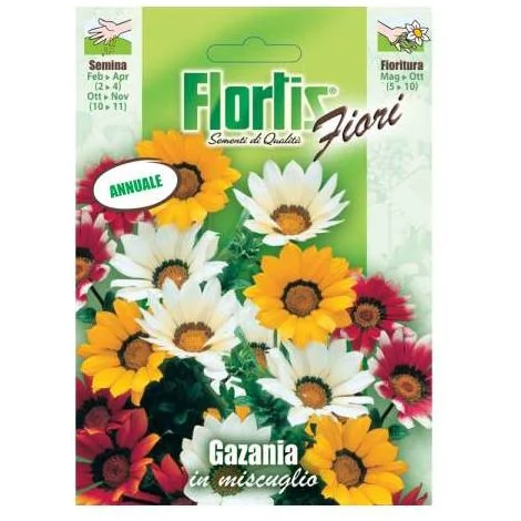 Semi di Gazania Nana Compatta Mix