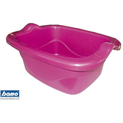 BACINELLA MOPLEN RETTANGOLARE 40X30 CM 9 LITRI COLORI ASSORTITI SPA SET 5 PEZZI - BAMA