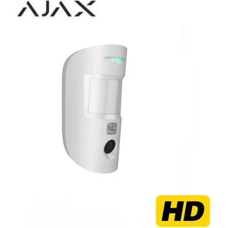 Ajax MotionCam HDR Jeweller Bianco – Sensore PIR Wireless con Foto-Verifica Avanzata - 117744