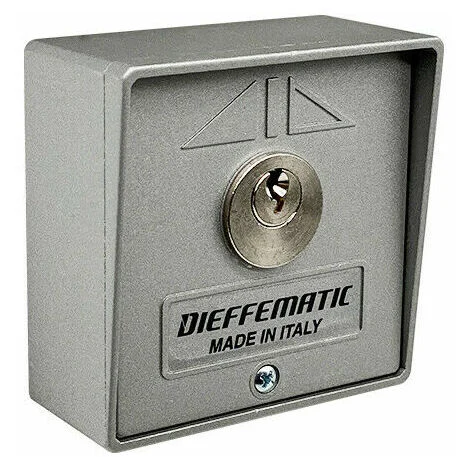 Selettore A Chiave Esterno Parete Per Cancelli Serrande In Alluminio Garage Box