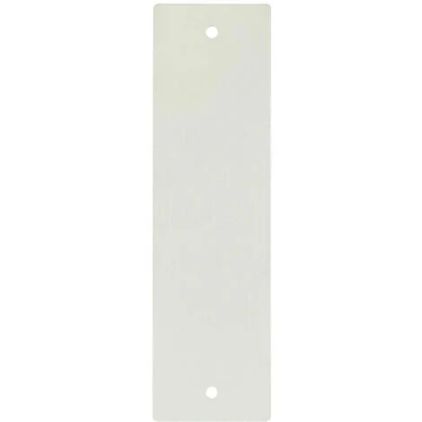 Placca 185 Mm Bianco Cieca Copri Foro Avvolgitore Motore Tapparella Tapparelle
