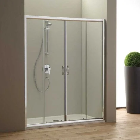 Porta Scorrevole Grande Per Nicchia Doccia 180 Cm Giada
