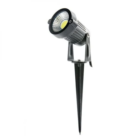 Faretto da giardino LED 5W 421Lm 2700ºK Picchetto 40.000H [SL-SL-C10-5W-WW]
