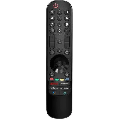 Telecomando MR21GA per LG con puntatore sostitutivo per LG UHD OLED Qned Nanocell 4K 8K Smart TV, nero