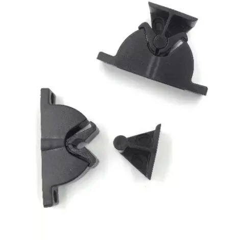 PINZA FERMAPORTA COTTALI IN NYLON NEROCT55340