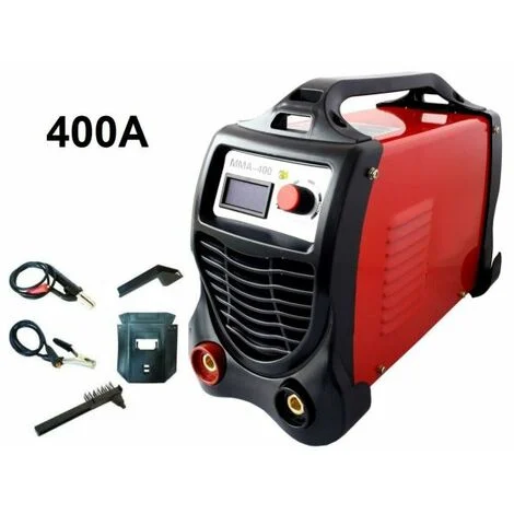 SALDATRICE A ELETTRODO ELETTRICA INVERTER SALDATURA 400 AMPERE + ACCESSORI