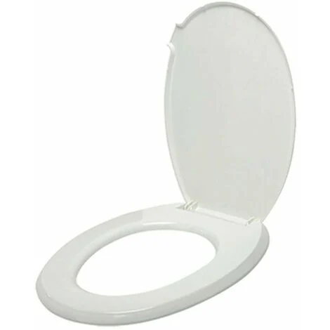 SEDILE COPRI WC IN PLASTICA 37X47 CM TAVOLETTA COPERCHIO ASSE PER WATER