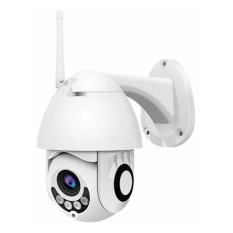 TELECAMERA FULL COLOR ESTERNA MOTORIZZATA IR WIFI PTZ ZOOM 1080P HD IP CAMERA