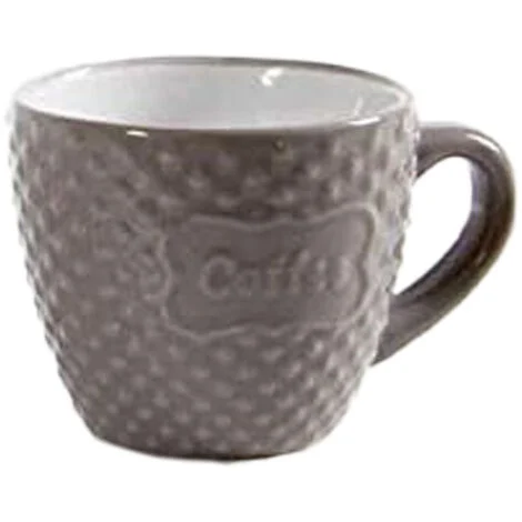 SET 6 TAZZINE CAFFÈ SENZA PIATTINO 100CC