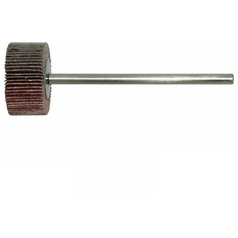 RUOTA LAMELLARE CON GAMBO LUNGO 20x15x6x100mm -GRANA 60 - ROSVER