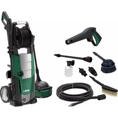 idropulitrice elettrica a freddo lavor "galaxy 180" 180 bar 510 l/h 2500w