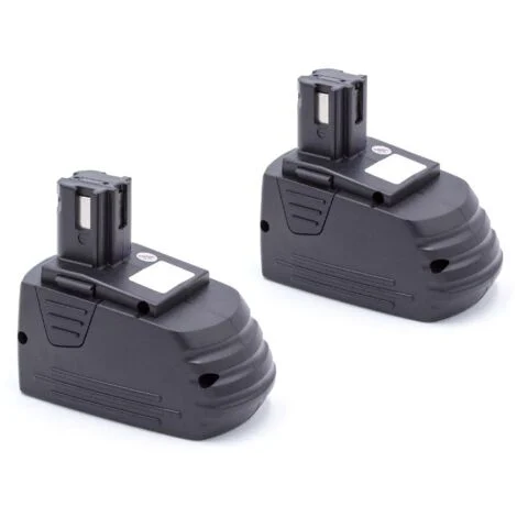 vhbw 2x batteria compatibile con Hilti SFL 12/15 Flashlight, SID 121-A, SF121-A utensile elettrico (2100 mAh, NiMH, 12 V) - Sostituisce SFB121, SFB126, SFB126A